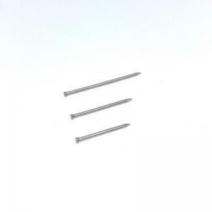 China Passivated Stainless Steel 316  Smooth Shank Pannel Pins 25/30/40X1.6MM supplier
