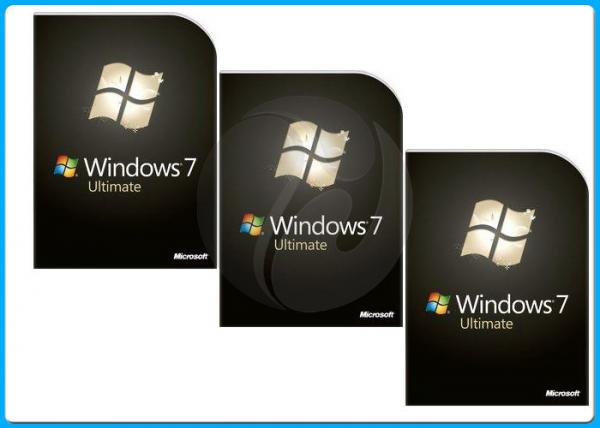 32 Bit 64 Bit microsoft windows 7 ultimate full version Retail box DVD BRAND