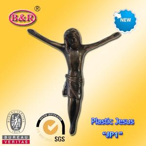 Plastic Jesus Cross And Crucifix Model " JP1 " Size 13×15cm Funeral Decoration