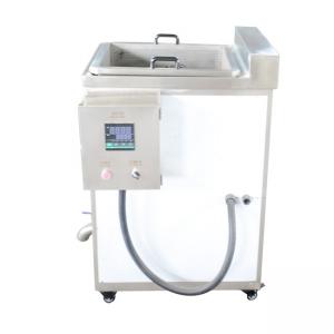China Small Scale Batch Commercial Electric 380v Gas Deep Fryer Machine supplier