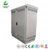 China Weatherproof Aluminum Outdoor Equipment Cabinet Double Bay wholesale