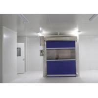 China PVC Fast Shutter Door 27m/s Speed Cargo Air Shower Tunnel With CE Certification on sale