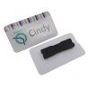 Professional Name Tag Badges , Convention Name Tags Epoxy Easy Attached Safety