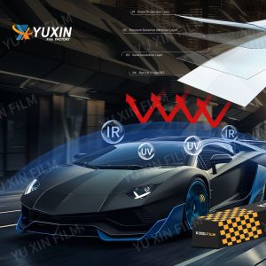 China 1.52x30m 1枚窓用ティントフィルム 主フィルム 太陽光コントロール 窓用フィルム マルチカラーあり supplier