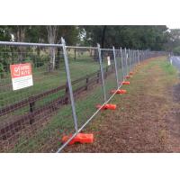 China PVC Coated Farm Fence 1.8x2.4m Temporary Fence Panel for Animal Protection on sale
