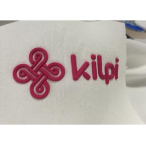 high quality bag clothing custom printing thermal heat press eco-friendly embossed 3d logo rubber silicone heat transfe