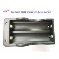 China 2 Slots 18650 Intelligent Battery Charger Led Display Fast Charging UL CE KC on sale