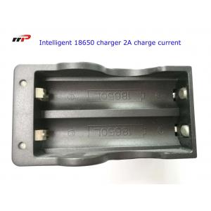 China 2 Slots 18650 Intelligent Battery Charger Led Display Fast Charging UL CE KC supplier