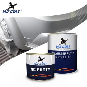 China Fast Dry High Solid Car Body Putty Filler Acrylic Auto Primer 4kg supplier
