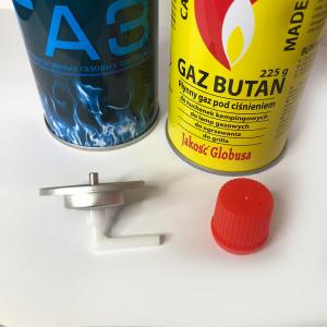 Straight Wall Butane Gas Jar for Butane Gas and Lighter Gas