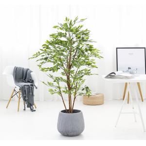 Simulated Fake Potted Tree Ficus Landing Plant Home Furnishings Decoration