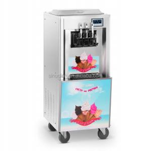 China 3 Flavors Wholesale Prices Soft Serve Ice Cream Machine Maker Making Capacity 25L/H Ice-Cream Soft Serve supplier