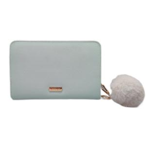 Girls Card Holder Wallet Saffiano PU Leather Purses Big Capacity Clutch Bag WA06