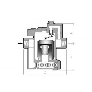 Lightweight Mechanical Steam Trap Fully Sealed Float Thermostatic Steam Trap