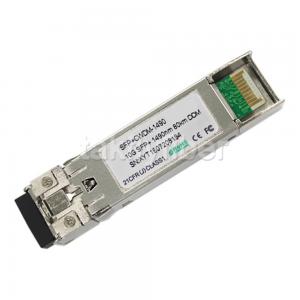 10G SFP+ CWDM Optical Transceiver Module 1470nm to 1610nm LC 24dB EML Compatible With CISCO HP H3C