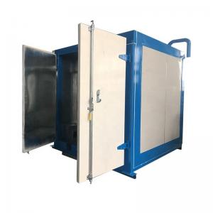 China Gas Powder Paint Convection Oven For Powder Coating Iron Car Rims supplier