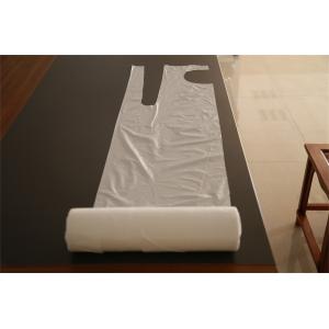 China Disposable White Plastic Aprons On Roll Antibacterial For Painting / Coating Industry supplier