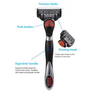 Factory Price Custom Safty Shaving Razor 5 Five Blade Cartridge System Razors for Men