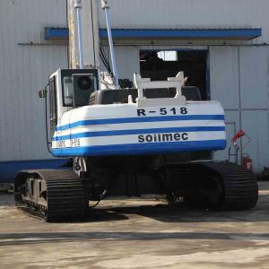 Refurbished Used Rotary Drilling Rig Machine Soilmec SR518 For Bored Pile Construction