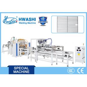 Automatic Wire-Dropping Wire Basket Mesh Welding Machine With Bending Station