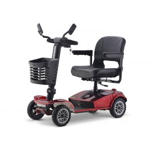 China Max 28km/H Electric Mobility Scooter 175*700*110cm Red Black Lead Acid Battery supplier
