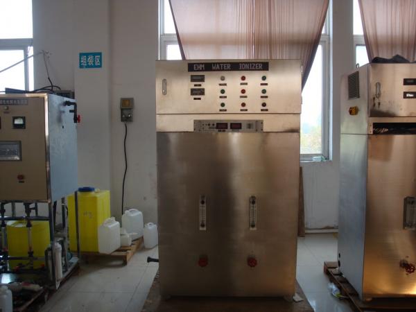 Máquina alcalescente industrial do ionizer da água para a estação de tratamento