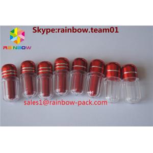 pill bottle sex pill bottle container Plastic container capsule sex pill bottle with metal cap plastic pill bottles