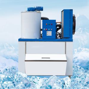 China 1000kg/24h Flake Ice Maker Machine Commercial 400kg Ice Maker For Snow Cones supplier