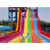 Magic Flying Water Play Slide Big Rainbow Water Slide Applied Hotels Water Parks