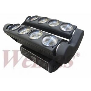 China 8 Pixles Spider Led Beam Moving Head Light Eyes 8*10w RGBW 4in1 Stage LED Moving Head Light Night Events supplier