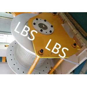 Electric / Hydraulic Windlass Winch , Combined Marine Mooring Winch With LBS Grooving