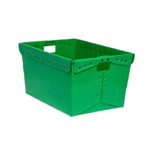 China Conductive Folding Corrugated Plastic Reusable Box Corrugated Plastic Box for Transport supplier