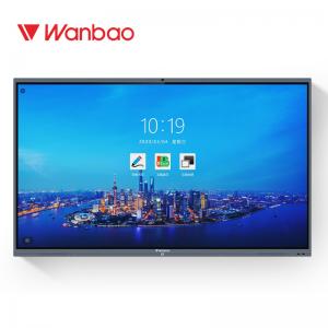 China Superior TV Conference Flat Panel 75 Inch Touch Screen Aluminum Alloy Frame wholesale