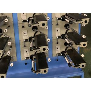 China 6 eixos rosqueiam a máquina de enrolamento do cone, dobadoura automática da linha do cone supplier