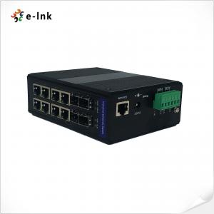 Managed Industrial 8 Port 1000BASE-T + 4 Port 100/1000BASE-X SFP Ethernet Switch