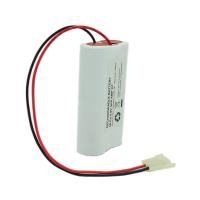 China Side By Side Emergency Exit Light Batteries Pack 4.8 Volt D40000mAh NiCd on sale