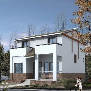 China Prefabricated Light Steel Villa House With Custom Drawing Long Years Lifetime supplier