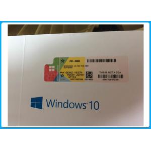 China Windows 10 professional Win 10 pro English Language OEM dvd full package wholesale