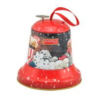China Колокол рождества сформировал украшение рождества коробки олова музыки для конфе for sale