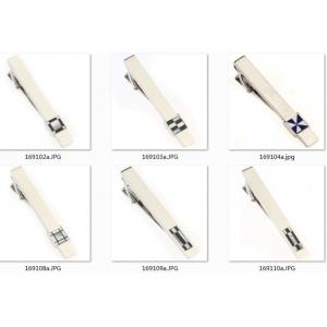 China Blank Novelty Custom Tie Clips 3D Cool Sports Silver Color 2.4 Inch Skinny supplier