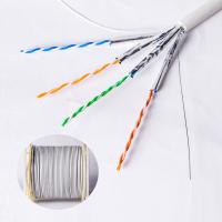 China 550MHZ Lan Network Cable Ethernet Cat 6A FTP LSZH Bare Copper on sale