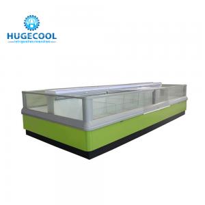China Electric Supermarket Refrigeration Equipment , Island Display Freezer supplier