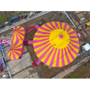Red Yellow Roof Cover Outdoor Circus Tents