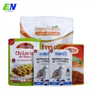 Plastic Sauce Retort Pouch PLA High Temperature Cooking Bags