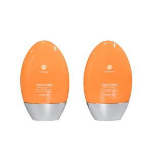 50ml Orange Sunscreen Hand Cream Lotion Bottle Skin Care Packaging UKL33E