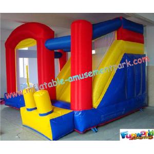 China Renting Biggest Inflatable Bounce Houses Games with Slide, Jumping House for Kids supplier