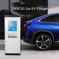 Outdoor Commercial 30KW DC Car EV Charger CE IP54 Ethernet / 4G / Wi-Fi