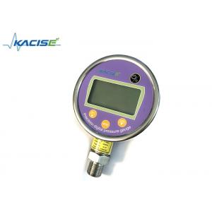 Storage Manometer Precision Digital Pressure Gauge Radial Installation