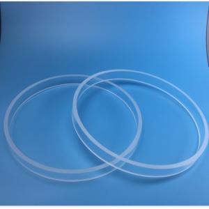 Sio2 High Pressure Transparent Large Diameter Quartz Glass Tube For Uv Lamp