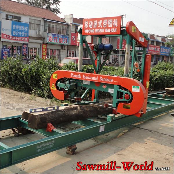 Horizontal band sawing machine saw mills for wood cutting /Portable sawmill